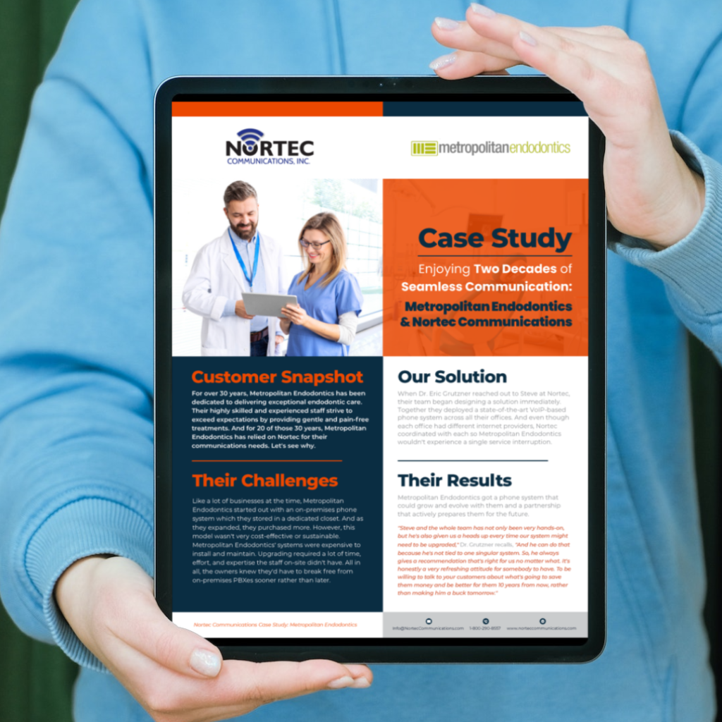 nortec case study: metropolitan Endodontics